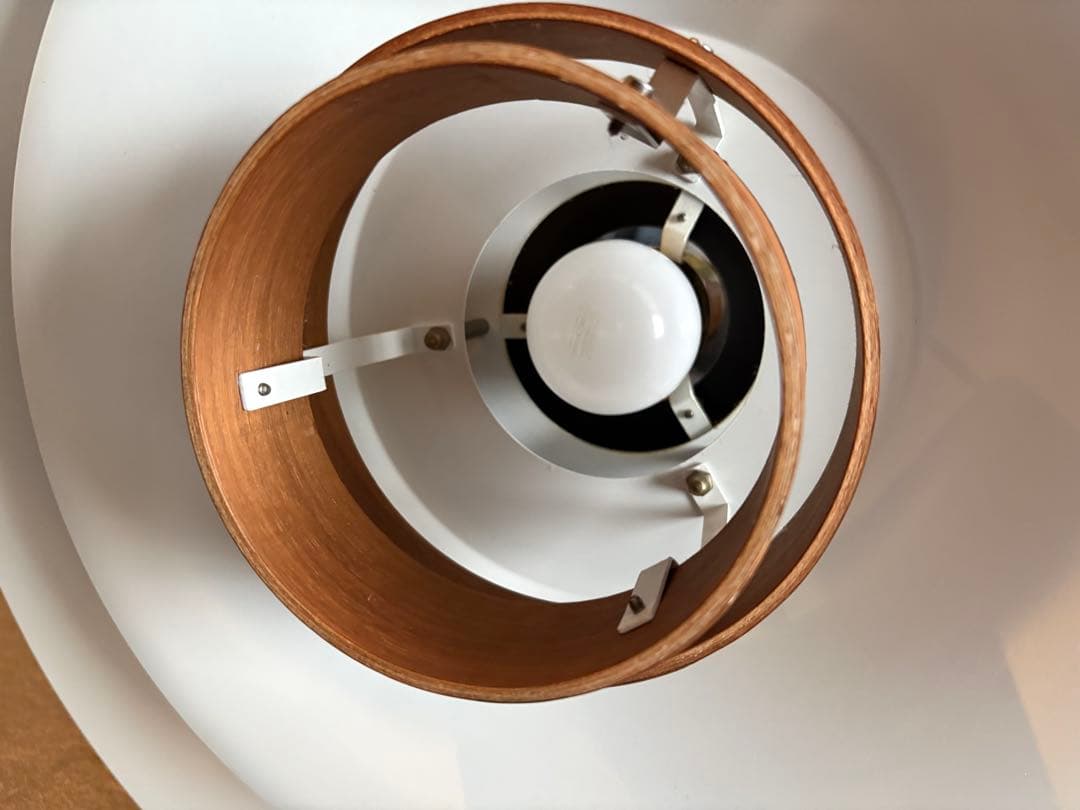 れいな⭐︎ペンダントライト 照明1灯 E26 ウォールナット