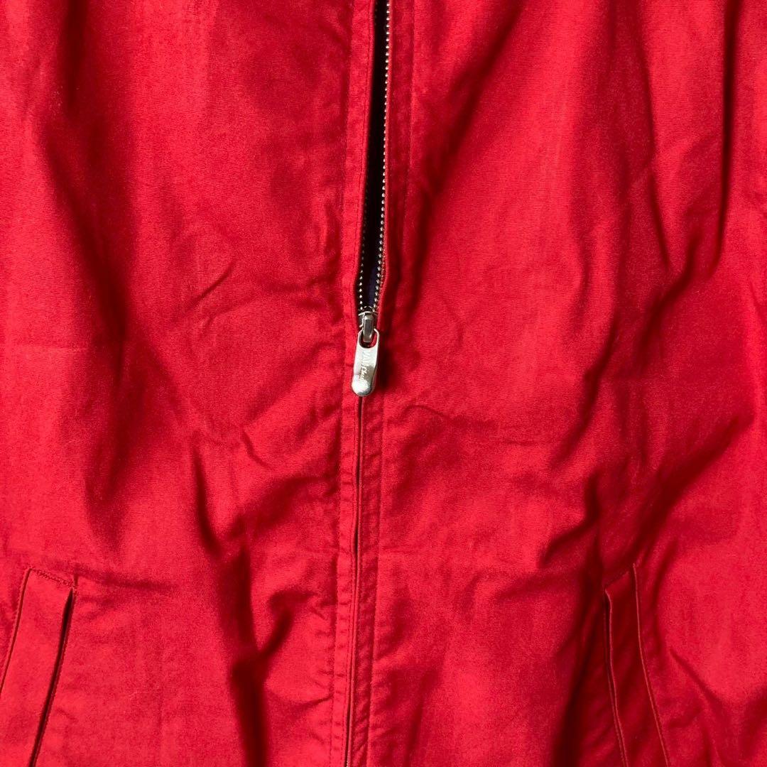 VAN JAC スイングトップ　ブルゾン　赤 VAN JACKET ショート丈