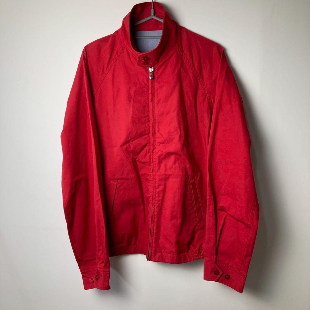 VAN JAC スイングトップ　ブルゾン　赤 VAN JACKET ショート丈