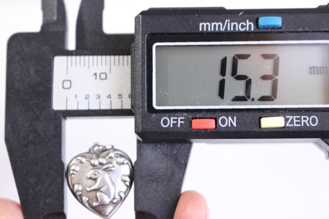 40s　スウィートハートジュエリー　スターリングシルバー　ウサギ　バニー　動物