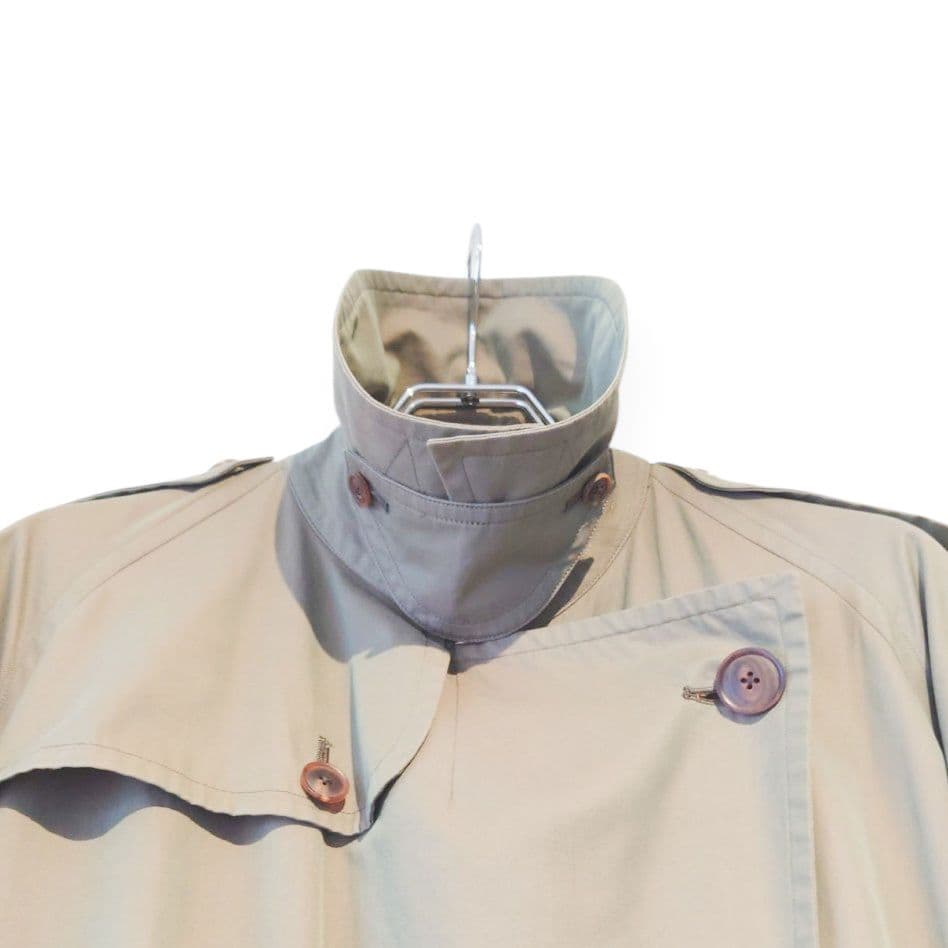 【AURALEE】 FINX CHAMBRAY BIG TRENCHCOAT 3