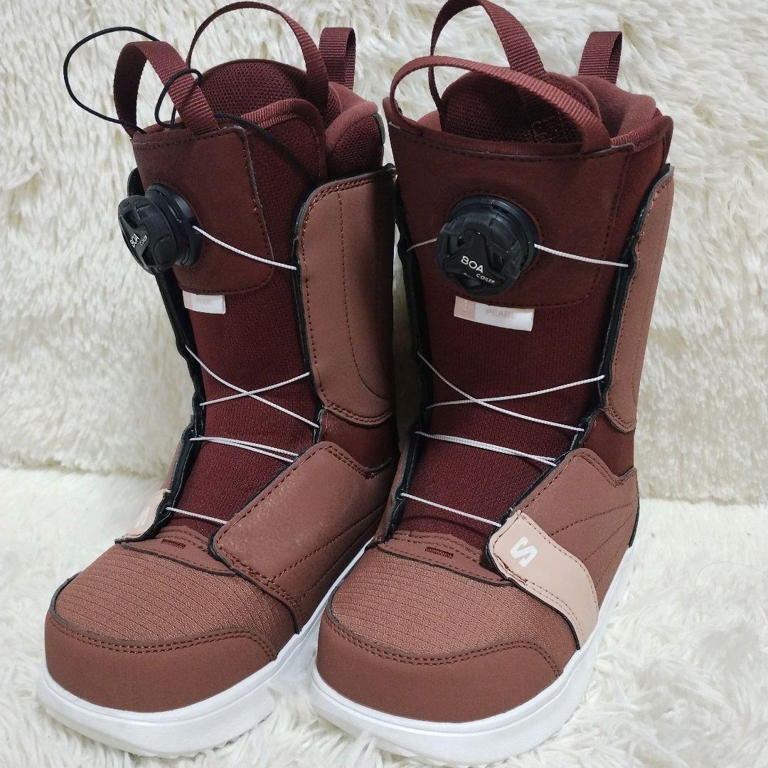 ✨️美品✨️ サロモン スノボーブーツ　PEARL BOA 22.5cm
