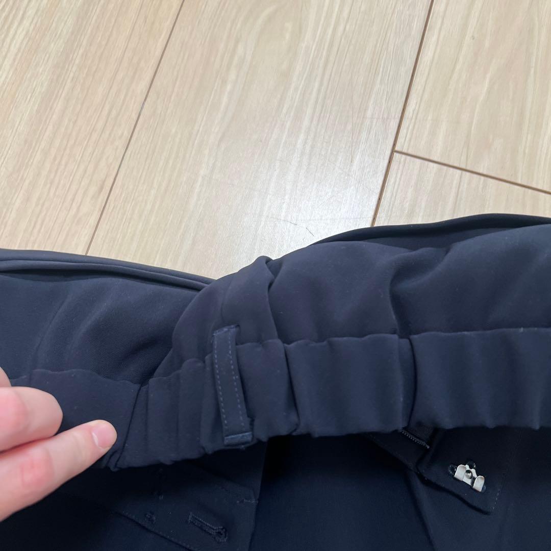 INDIVI パンツ スーツ セットアップ 41 XL ウエストゴム　卒園入学