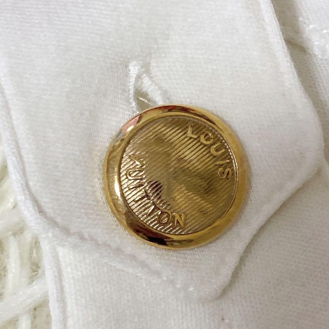 【美品】✨ LOUIS VUITTONルイヴィトン　タンクトップ　金ボタン