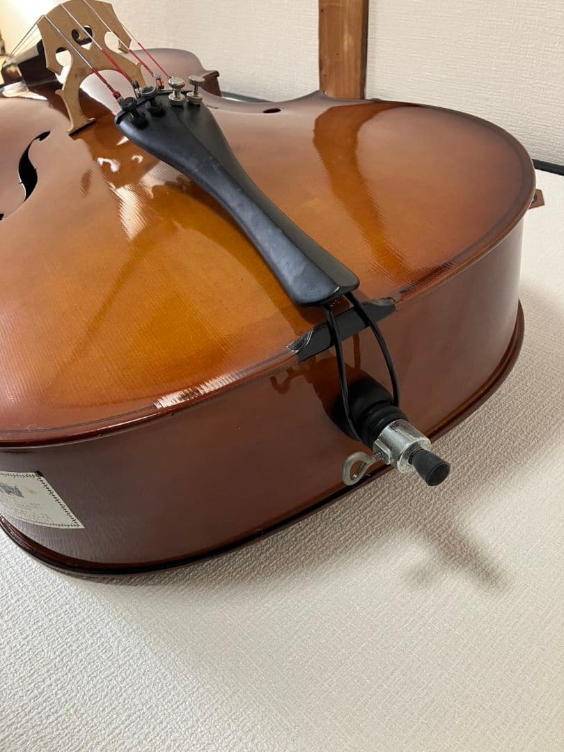 お*郎様 木製チェロ 4弦 ブラウン　株式会社　日響