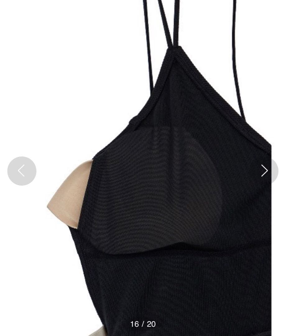 WAVE PEPLUM SWIMWEAR　ameri