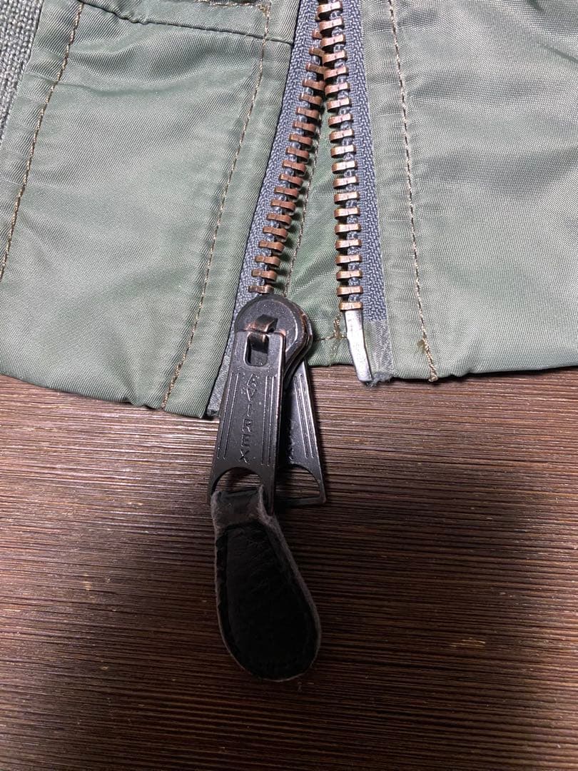 AVIREX USA MA-1フライトジャケット オリーブグリーン