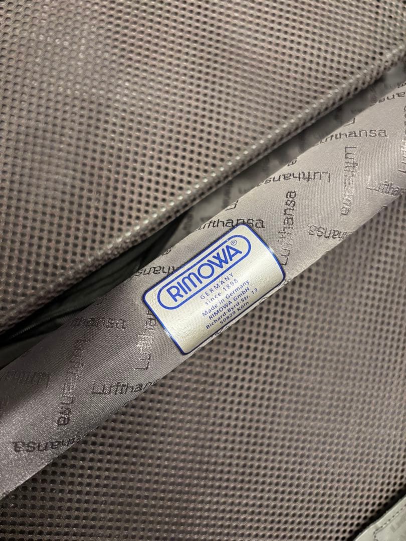 タグ付美品 Lufthansa RIMOWA リモワスーツケース トパーズ34ℓ