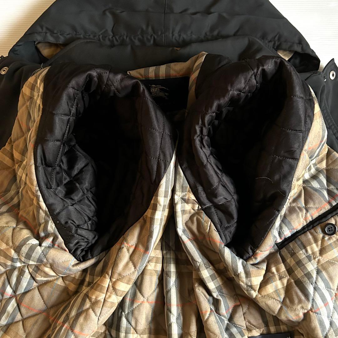 BURBERRY LONDON ノバチェック 中綿コート キルトライナーUSA製