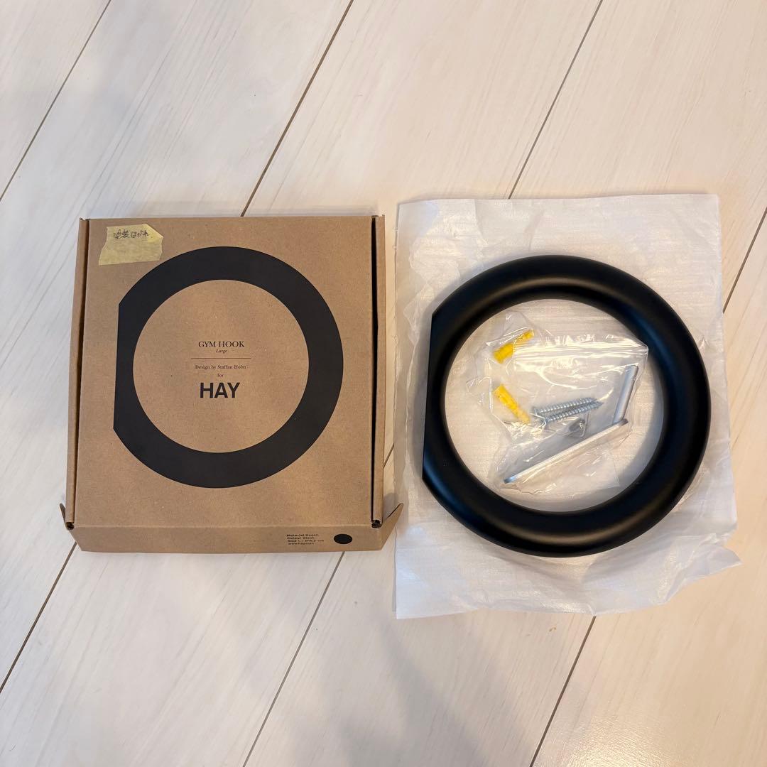 HAY GYM HOOK ブラック Lサイズ