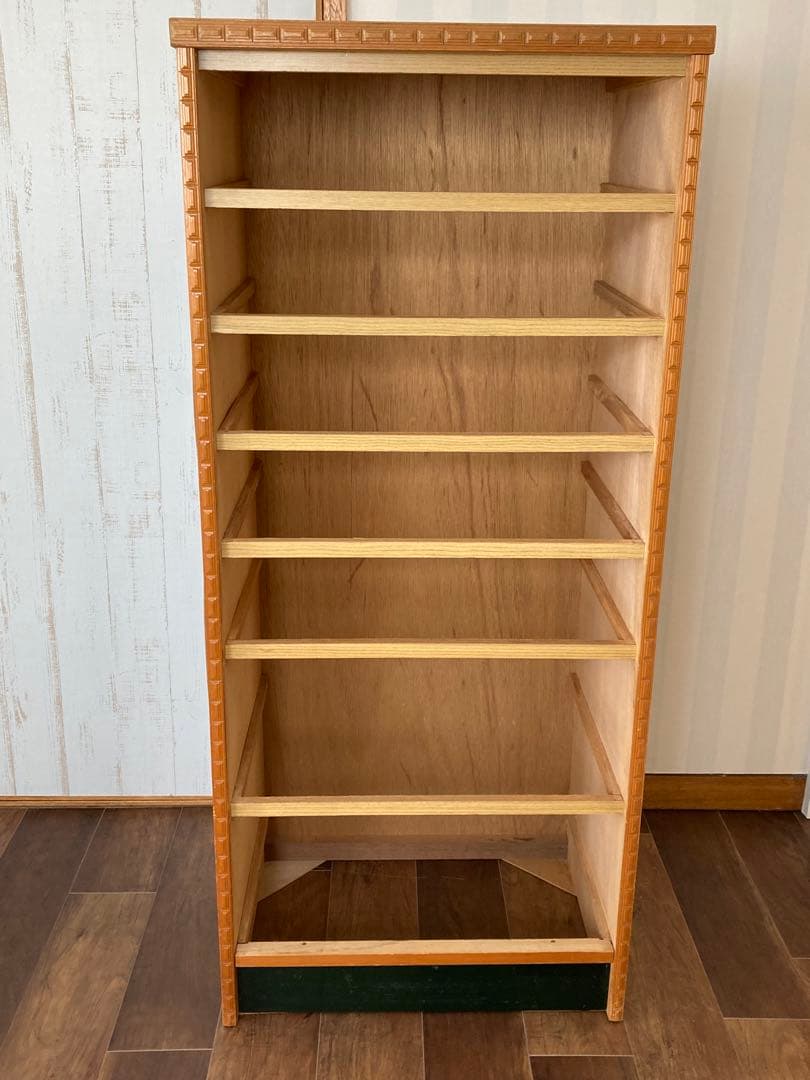 古家具　タンス　引き出し　7段　濃緑色、深緑系　サムラ工芸K.K 昭和レトロ