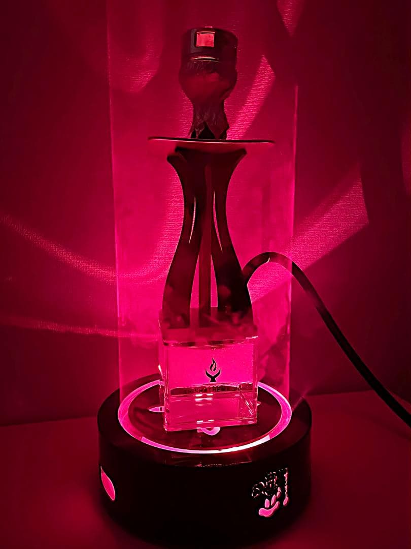 シーシャ シーシャ台　スタンド 台 本体 炭  水タバコ 台座 レッド A