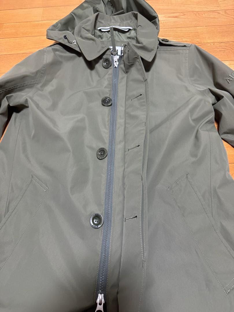 AIGLE エーグル　定価61600 ゴアテックス 2レイヤートレンチコートS