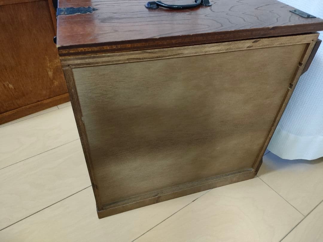 専用昭和レトロ☆　折りたたみ式文机/作業台　折りたたみミシン台　木製