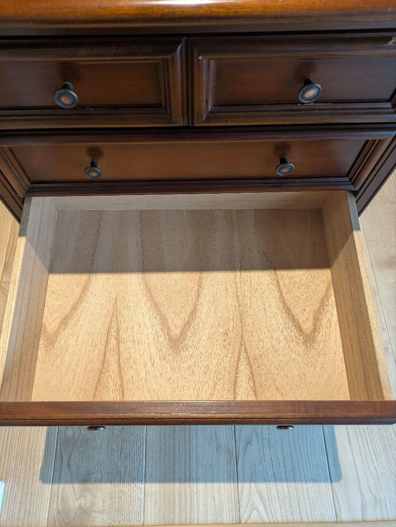 東海家具 KENT ケントシリーズ サイドチェスト 4段 整理タンス