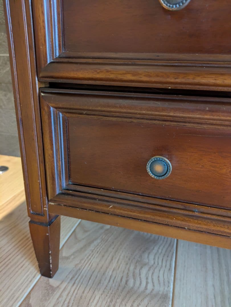 東海家具 KENT ケントシリーズ サイドチェスト 4段 整理タンス