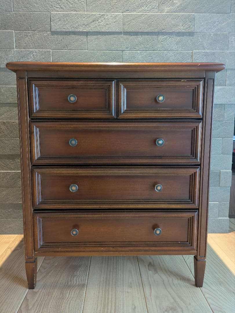 東海家具 KENT ケントシリーズ サイドチェスト 4段 整理タンス