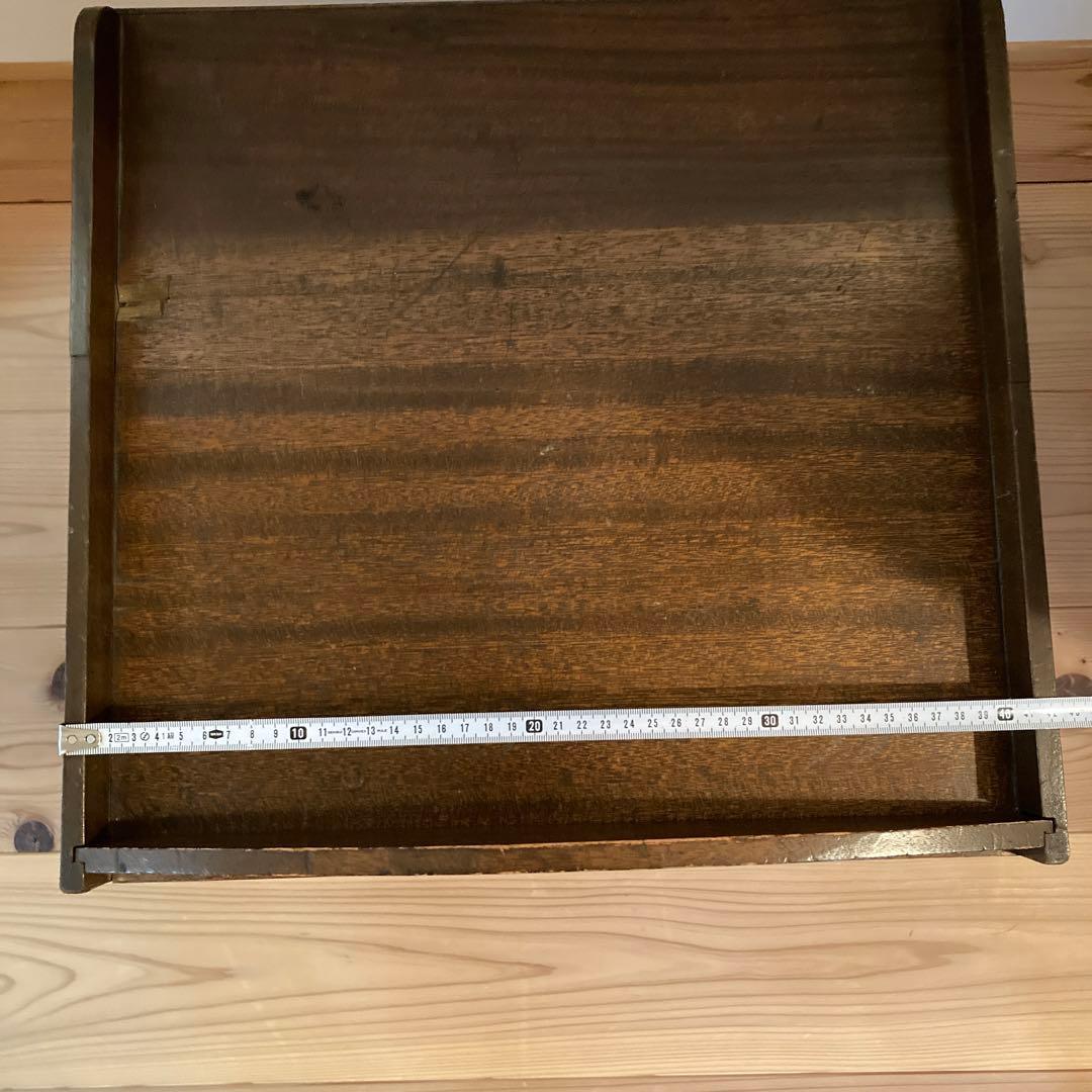 手芸店　什器　木製引き出し収納　￼骨董市