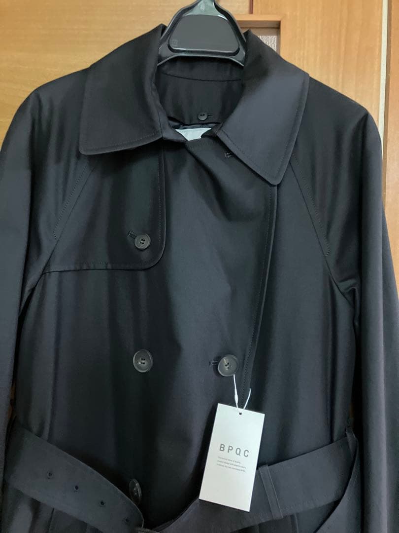 BPQC ネイビー トレンチコート(三越伊勢丹)日本製