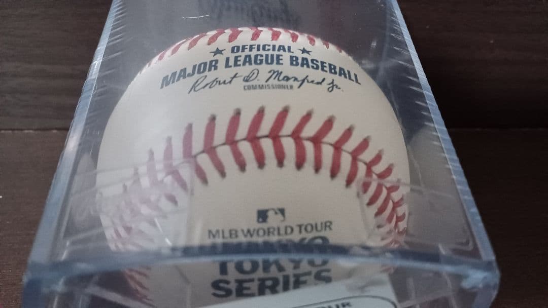 【未開封】東京シリーズ 2025 公式試合球 ドジャース カブス