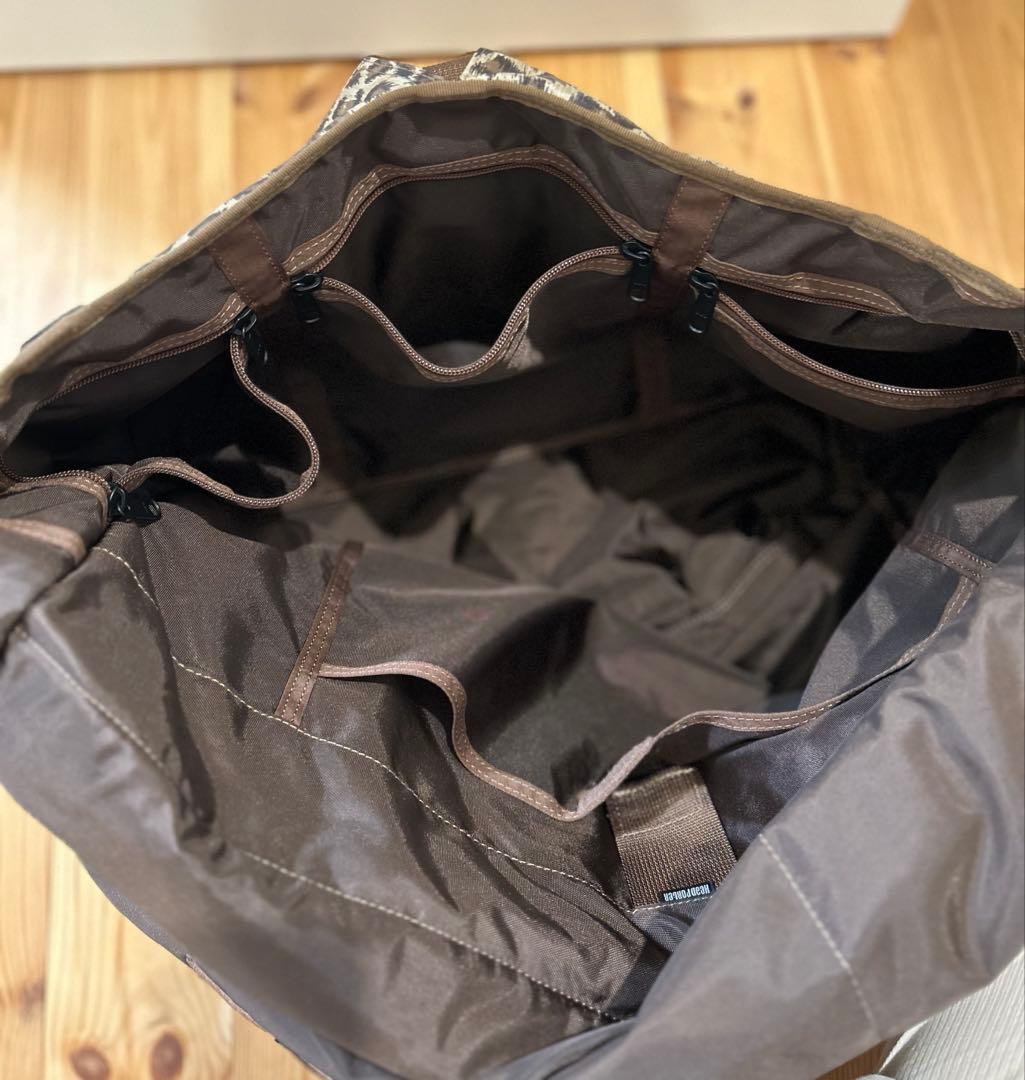 【極美品】ヘッドポーターメッセンジャーバッグ　レオパード柄