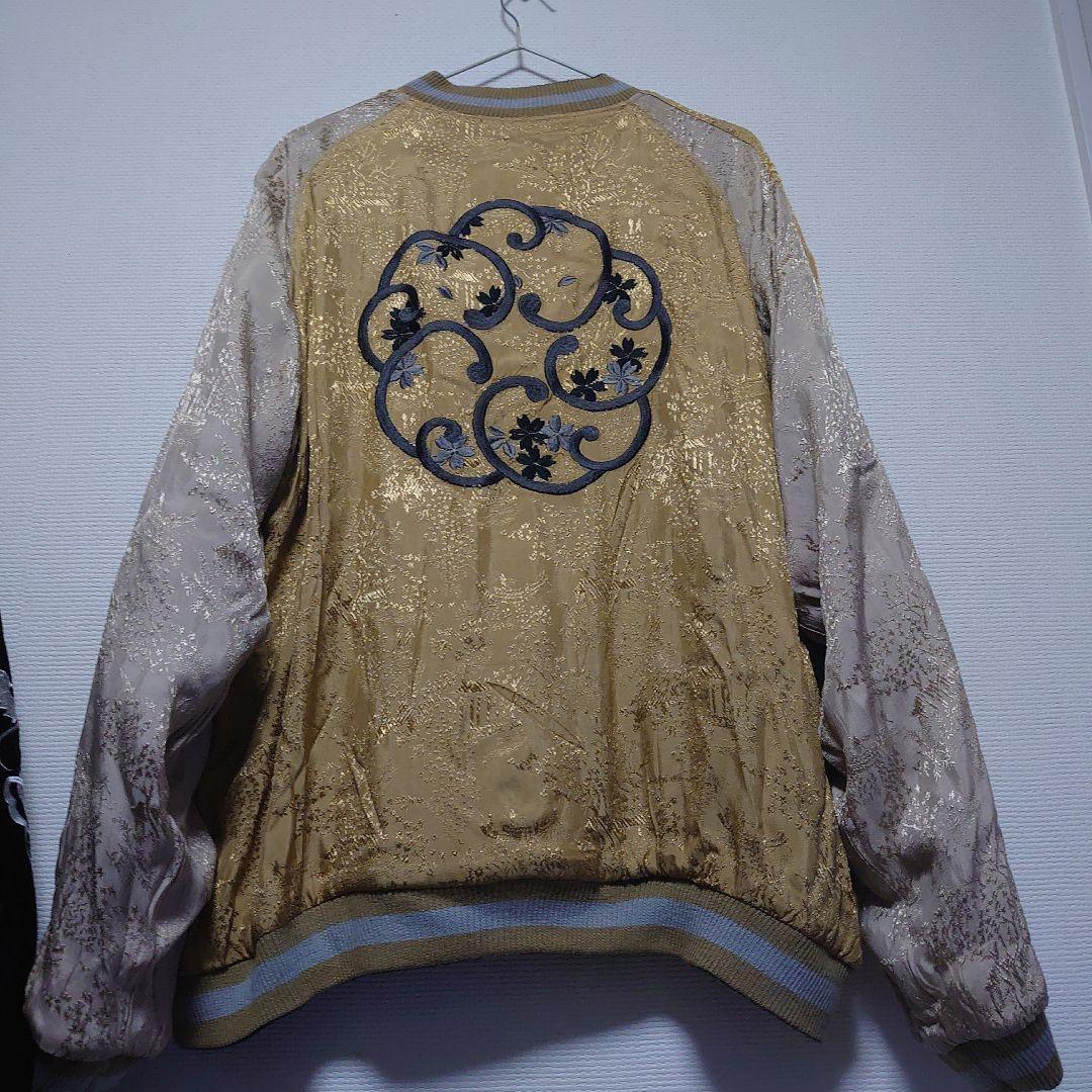 近日削除　花旅楽団　スカジャン