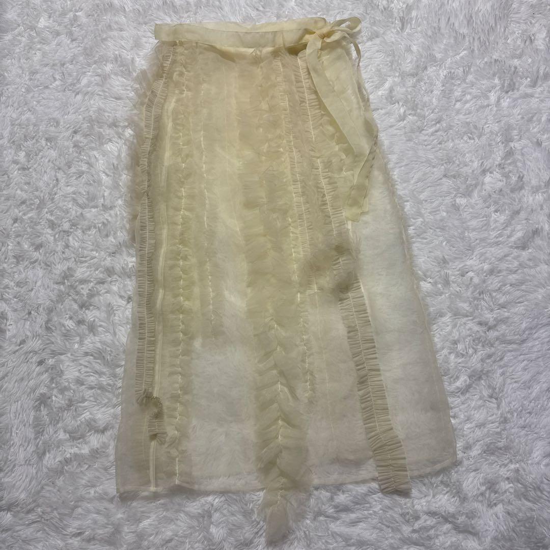 美品☆ Maison Special チュール シアースカート