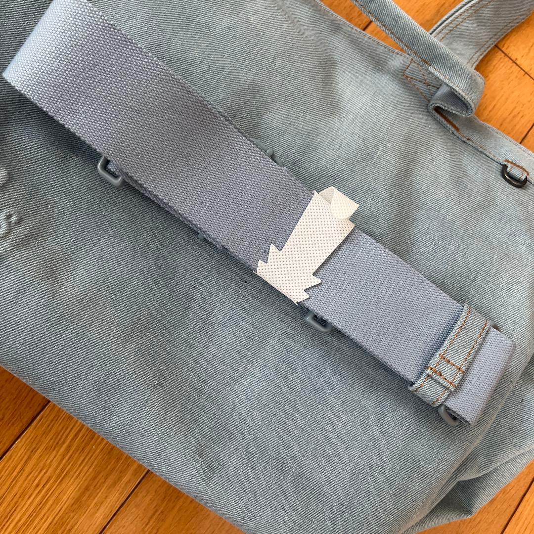 BEIS ライトブルートートバッグ【GAP限定品】