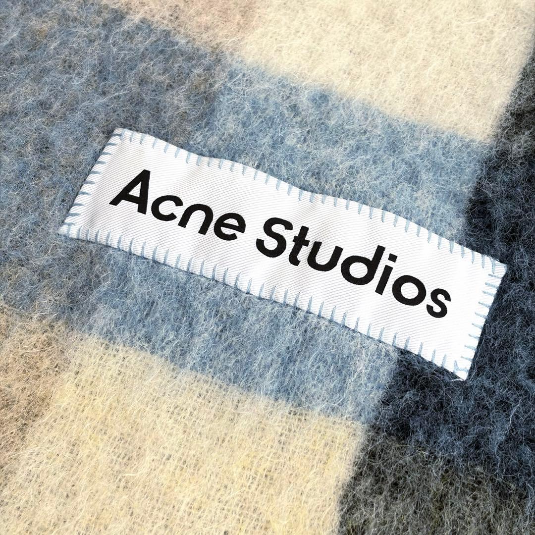 Acne Studios/アクネ ストゥディオズ_モヘアチェックスカーフ