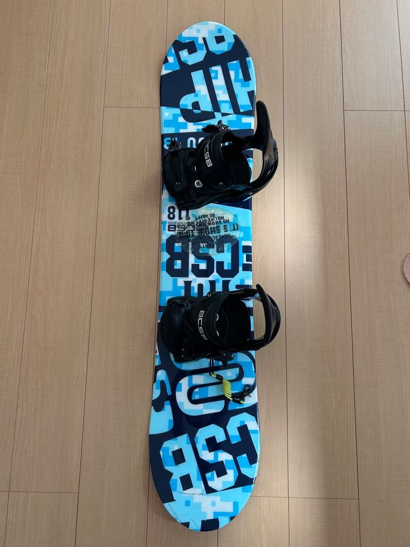 CSB スノーボード 118ビンディング付き