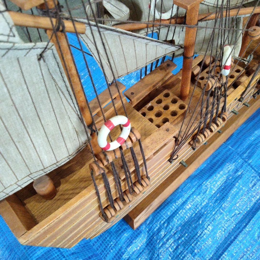 アンティーク　大型　帆船　模型　スパニッシュガレオン