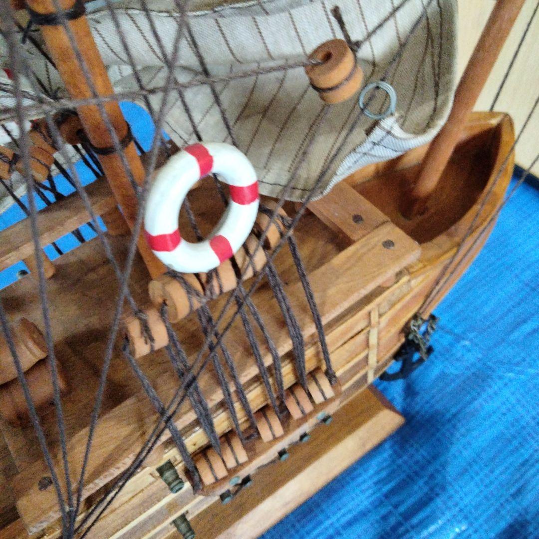 アンティーク　大型　帆船　模型　スパニッシュガレオン