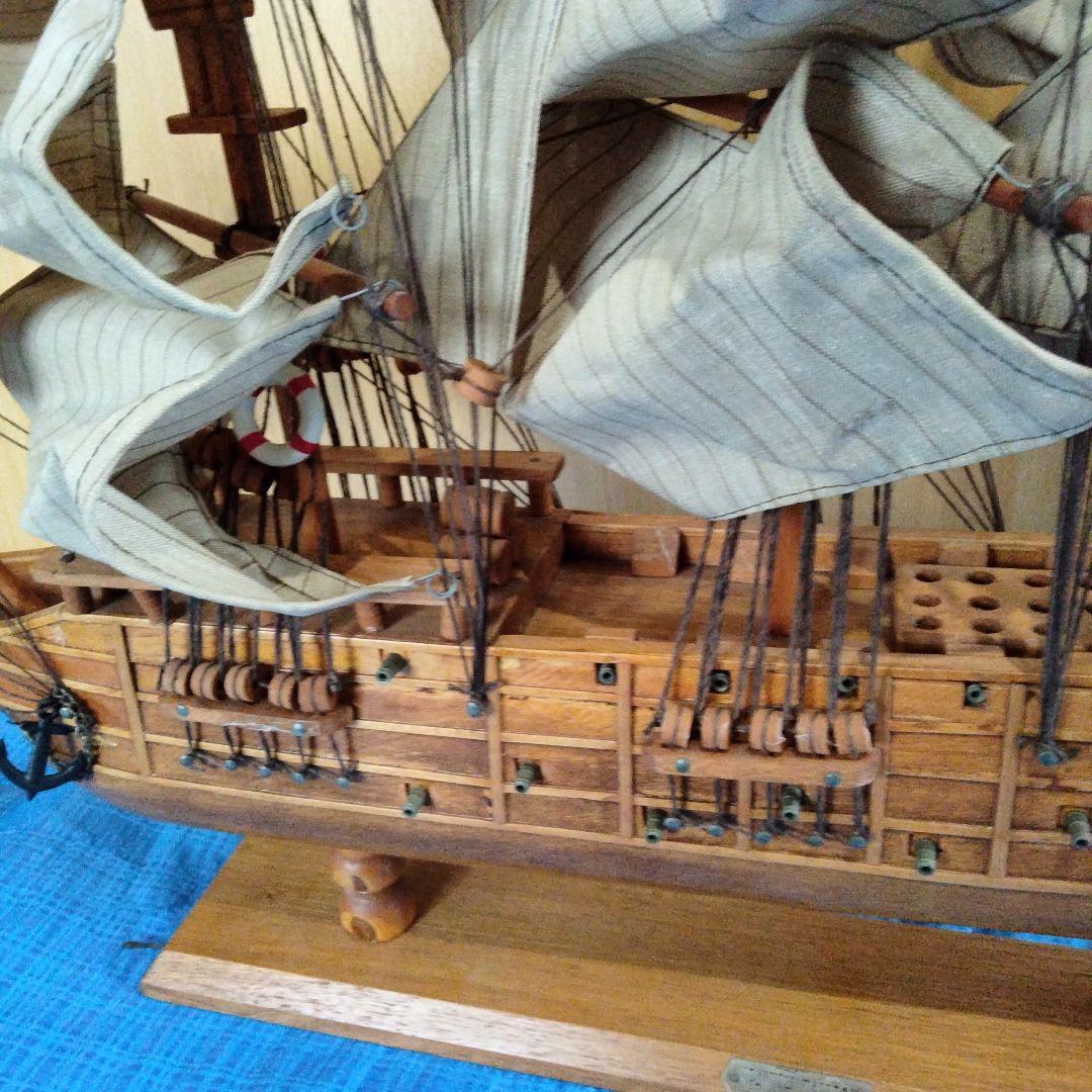 アンティーク　大型　帆船　模型　スパニッシュガレオン