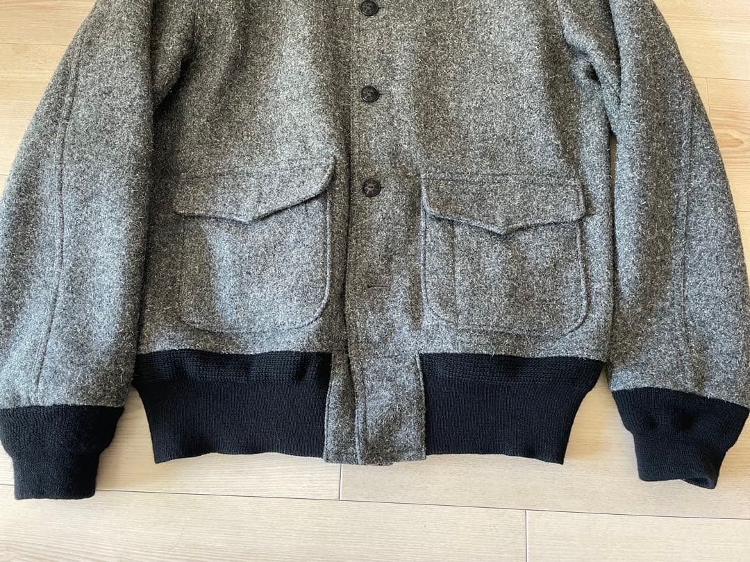 Dry Bones アウター 38 ドライボーンズA-1 ジャケット ウール