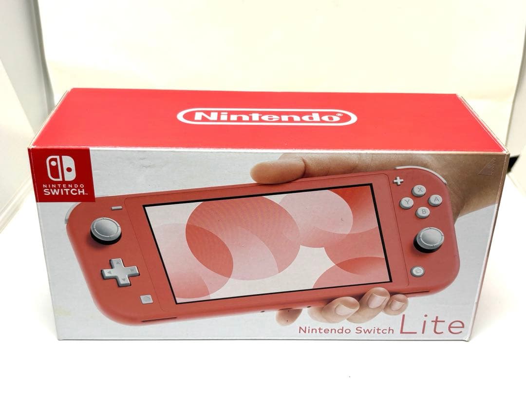 ほぼ新品級の美品！Nintendo Switch Lite コーラル 本体 完品