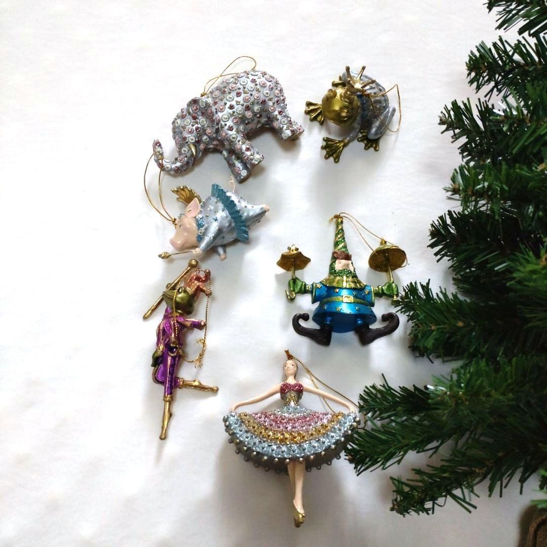 オーナメント　クリスマスツリー 飾り　クリスマス　　インポート　手作り　レア