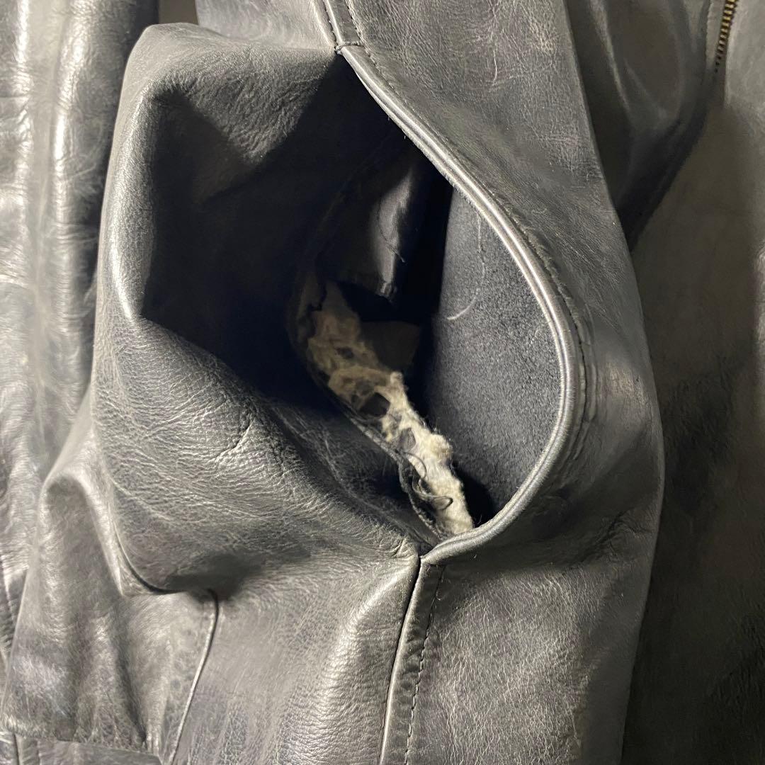 ジャケット・アウター 00s Gap Leather Jacket Black Y2K