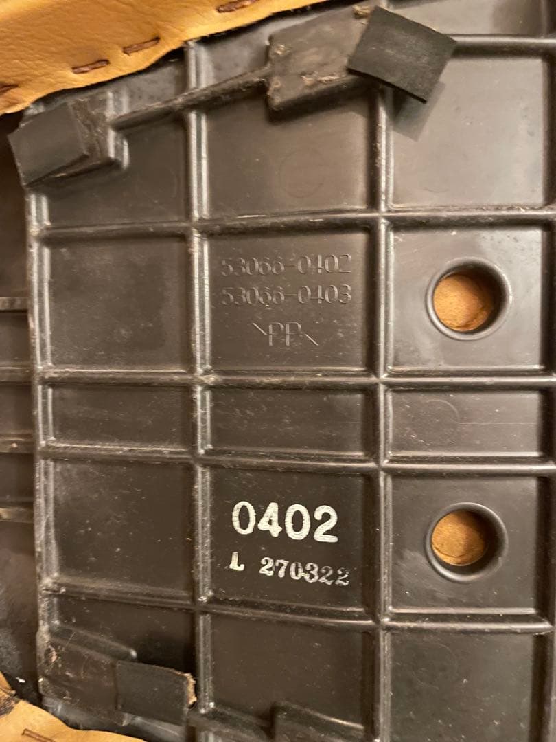 エストレヤ　純正バイクシート　張替え品　FI 2014年式