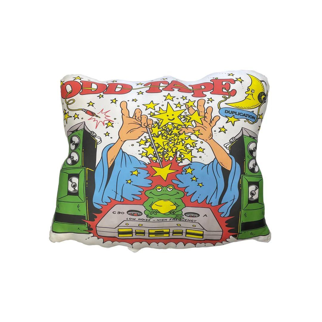 ODD TAPE BIG CUSHION カセットテープ クッション レコード