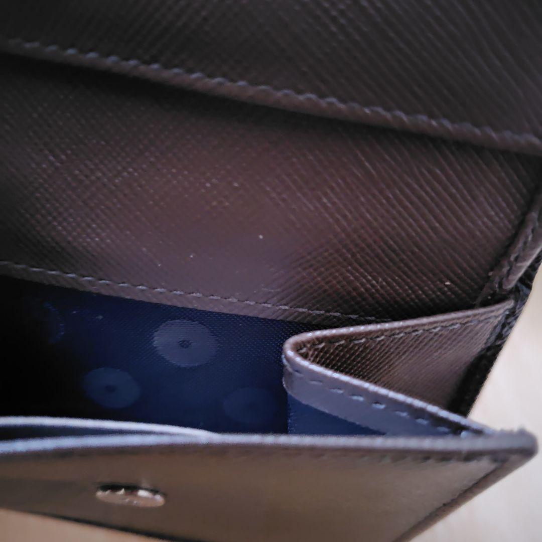 172. Paul Smith ブラック 二つ折り財布 箱付き