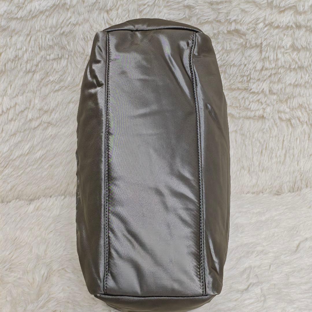 極美品✨DIESEL ナイロン トートバッグ グレー 2wayショルダー A4可