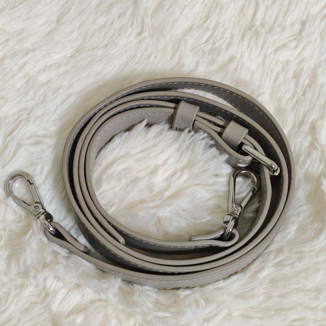 極美品✨DIESEL ナイロン トートバッグ グレー 2wayショルダー A4可