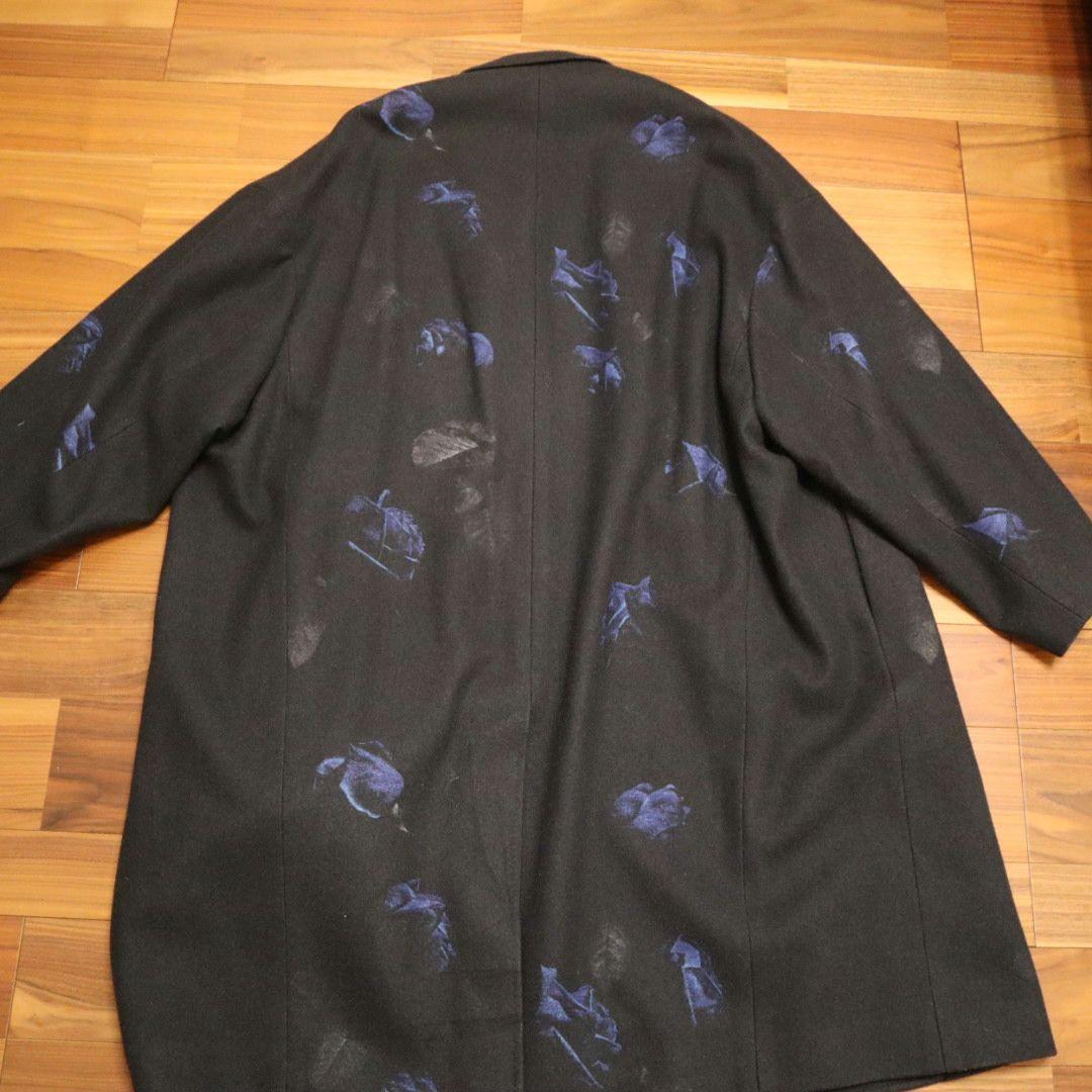 未使用　ラッドミュージシャン薔薇柄　チェスターコート 芸能人着