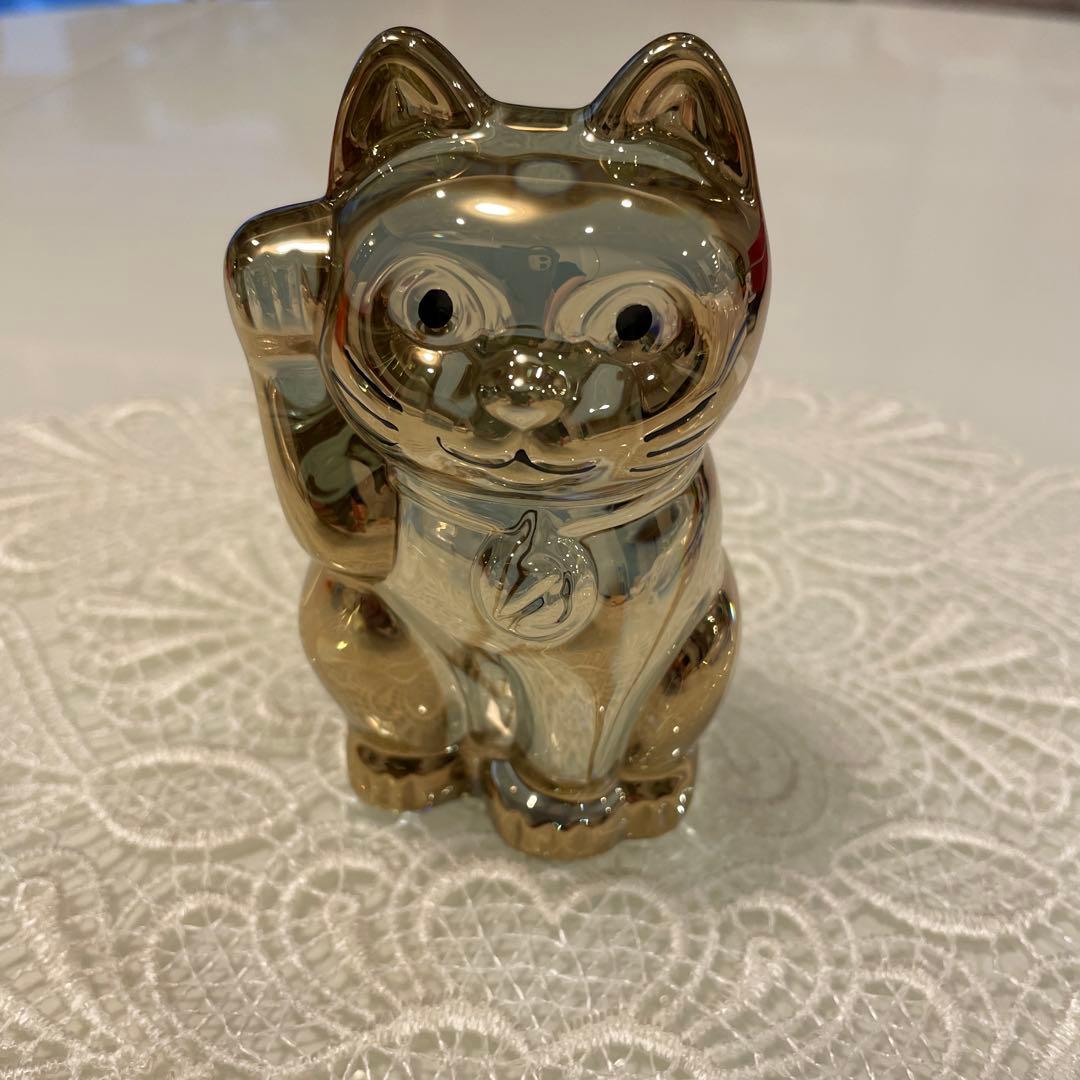 Baccarat ラッキーキャットゴールド