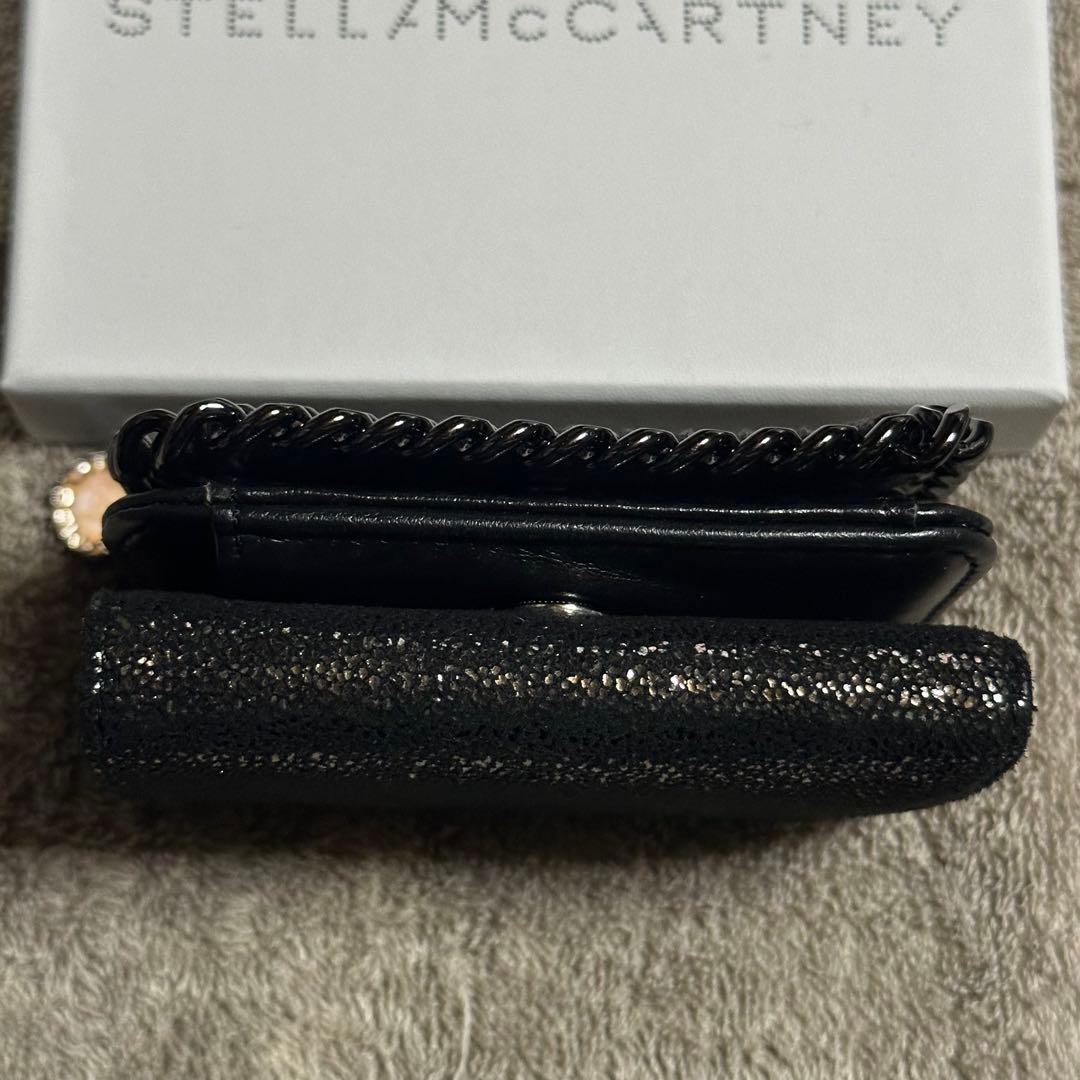 STELLA McCARTNEY ブラック 三つ折り財布