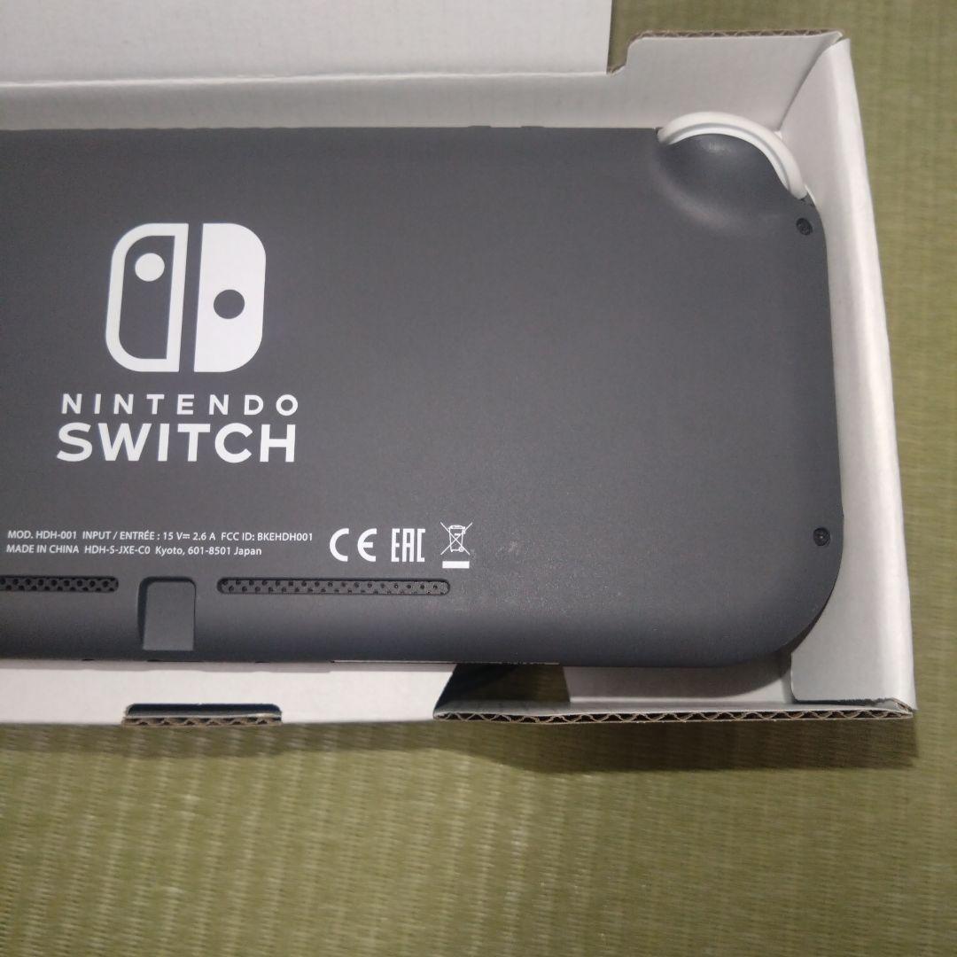 Nintendo Switch Lite グレー　ほぼ未使用、状態良好