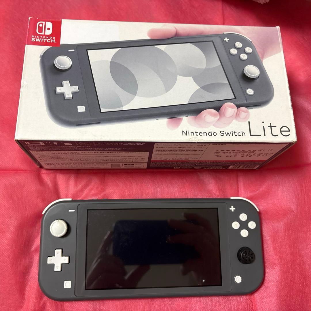 nintendo switch lite ブラック※ コントロールで一部不具合