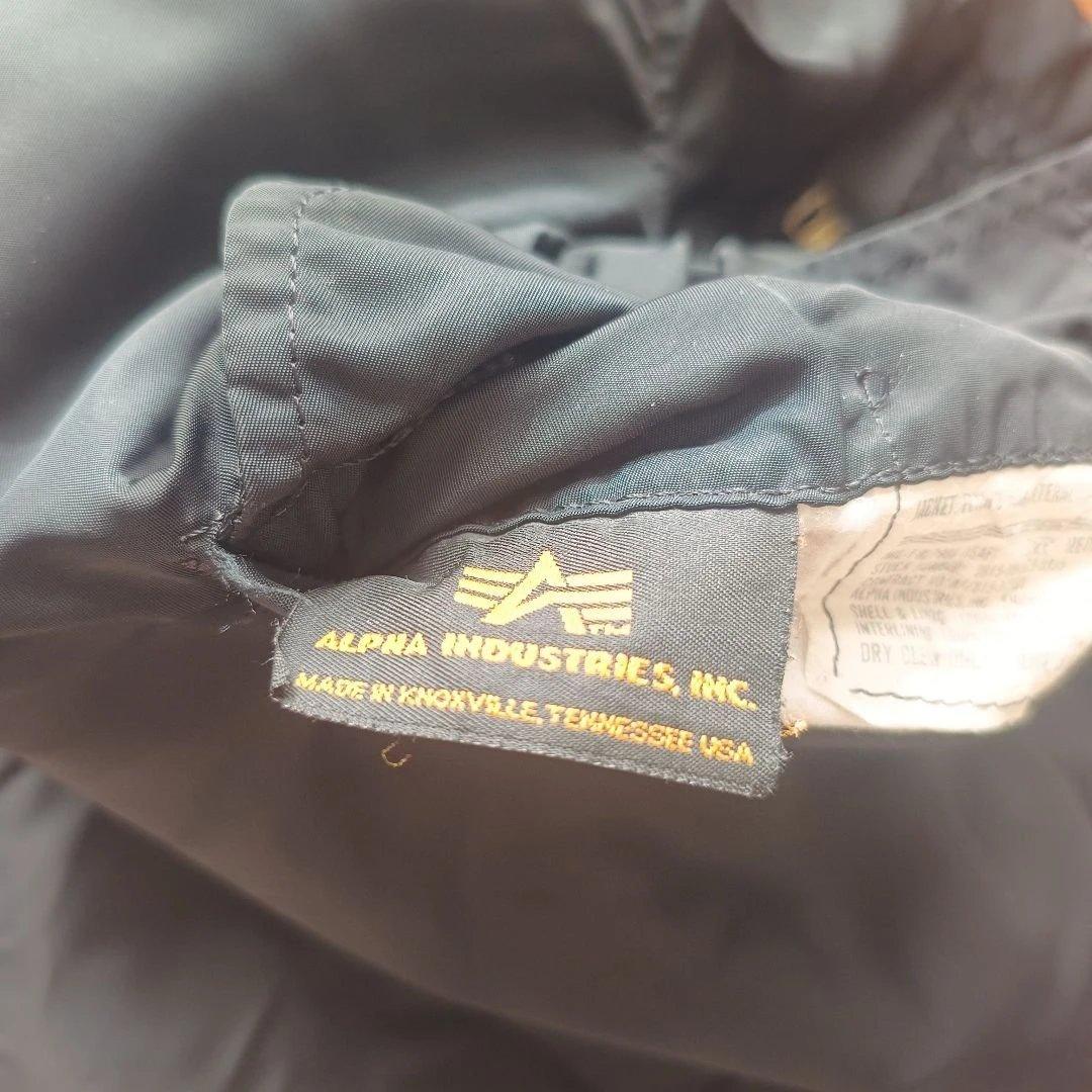 希少 80s ALPHA INDUSTRIES MA-1 IDEAL 黒