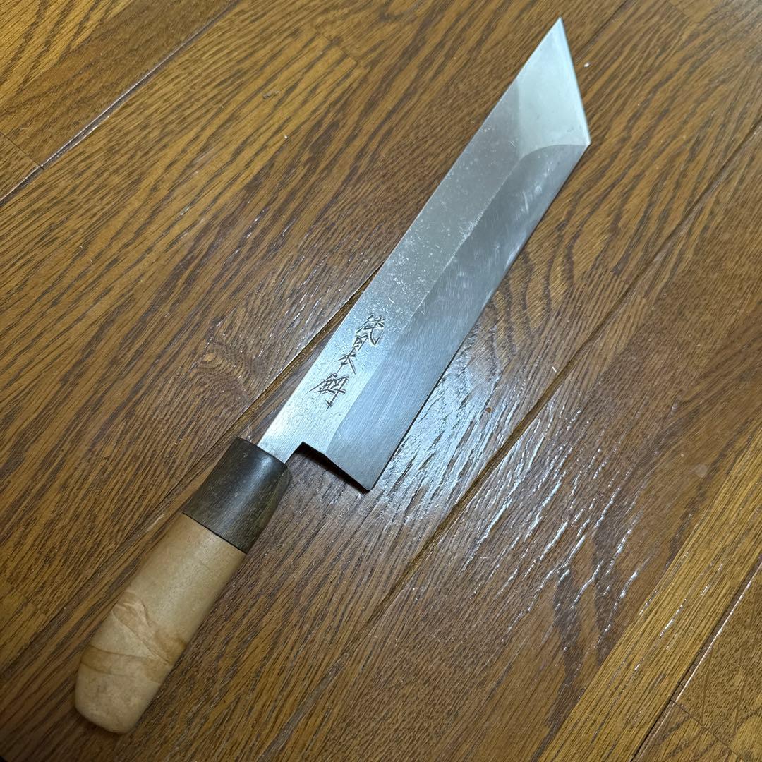 正千代　鰻包丁　刃渡り　22.5cm