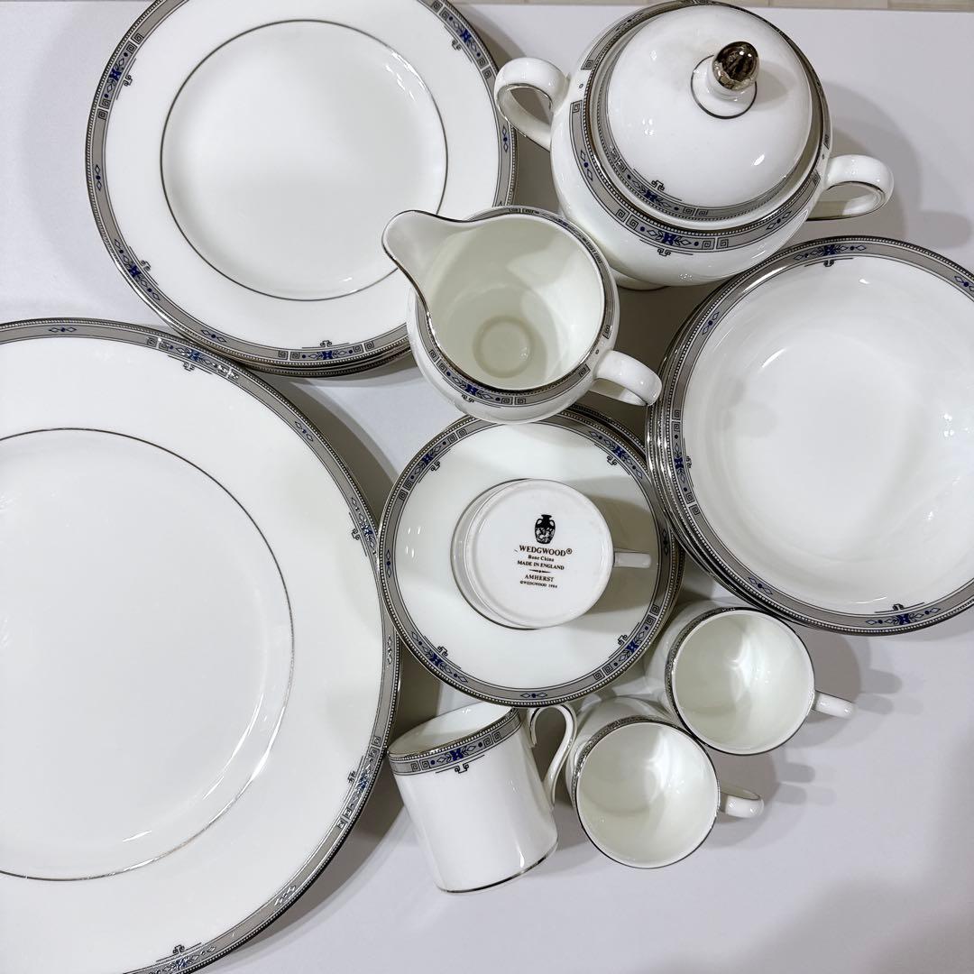 765番 美品 ウエッジウッド アムハースト 20点セット 英国製 洋食器